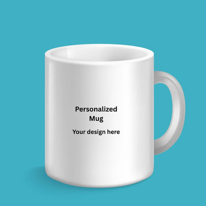  Personalized Logo Ceramic Coffee Mug | Custom UV Printed Photo Mug | InkFluenceME